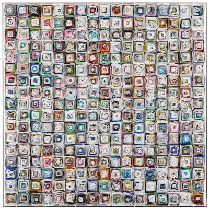 John-Richard Mirrors & Wall Decor Tony Fey's Textural Tiles