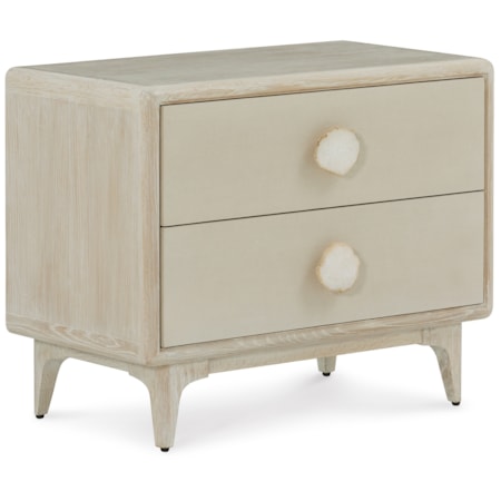 Alba Two-Drawer Nightstand
