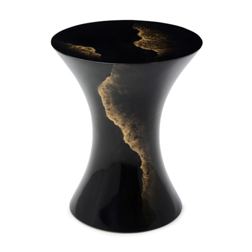 Modern Golden Tide Accent Table
