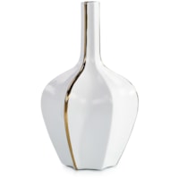 Golden Stripe Vase, Large