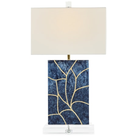 Astilla Table Lamp, Blue