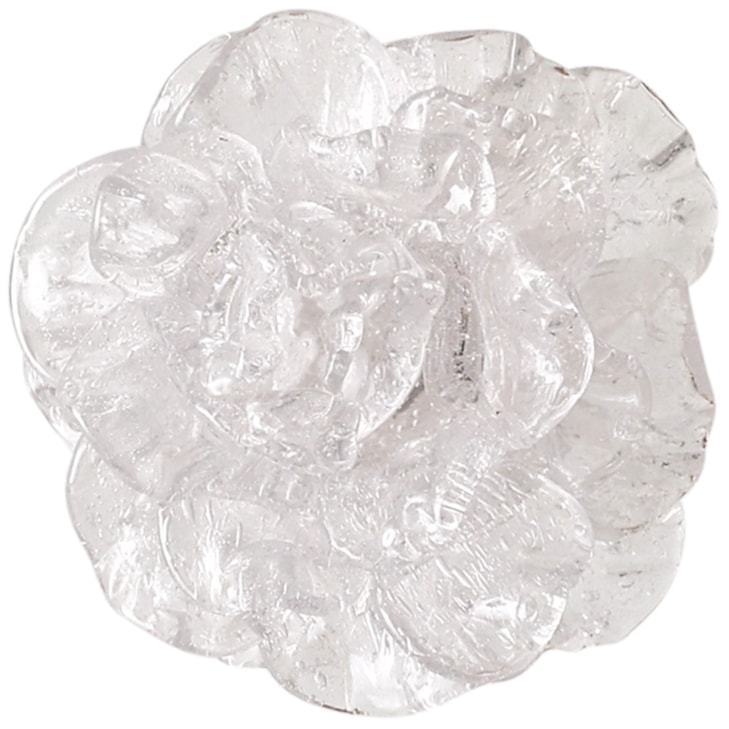 John-Richard Mirrors & Wall Decor Clear Glass Flower Wall Art