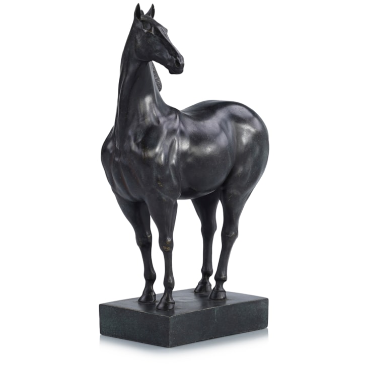 John-Richard Accessories & Botanicals Noble Steed Sculpture, Small