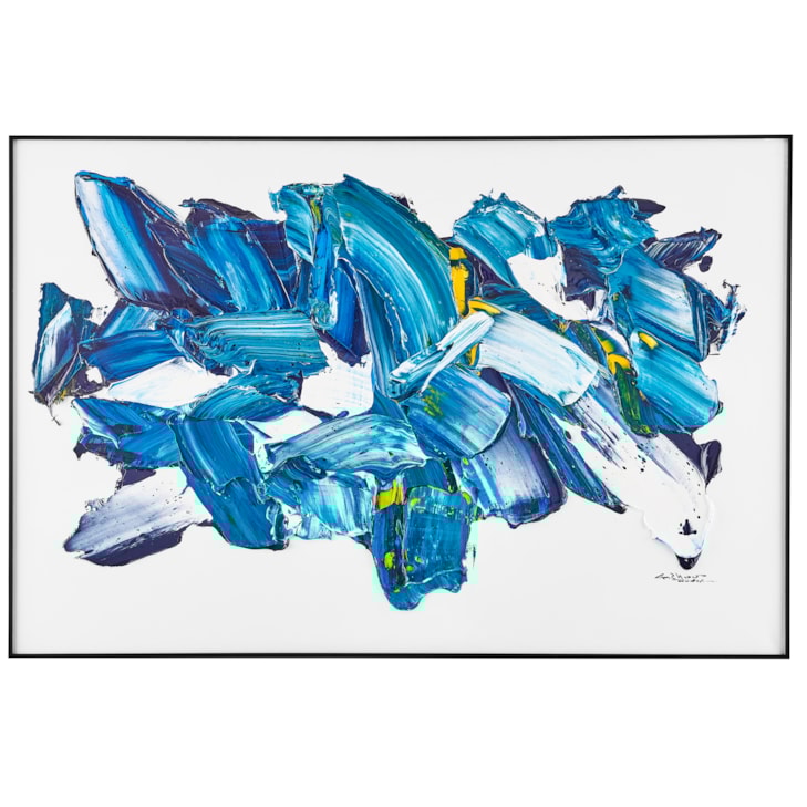 John-Richard Mirrors & Wall Decor LM Zhou's Burst of Blue