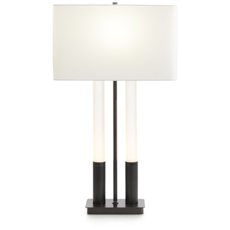 Gemini Table Lamp, Bronze