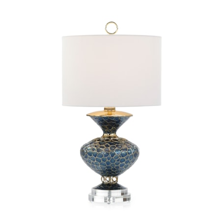 Demeter Table Lamp, Blue