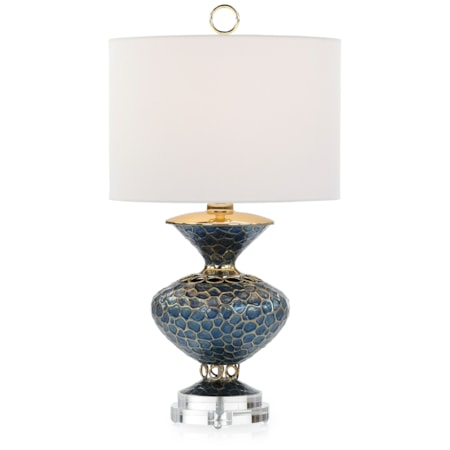 Demeter Table Lamp, Blue
