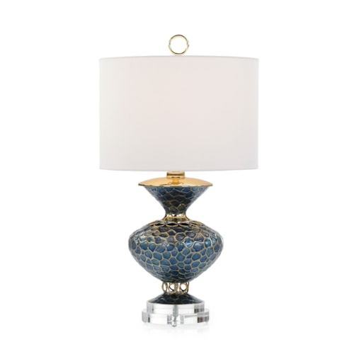 Demeter Table Lamp, Blue