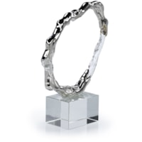 Metallic Ice Sculpture, Small Nickel