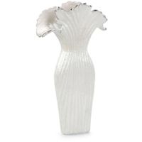 Pearlescent Ripples Vase, Small