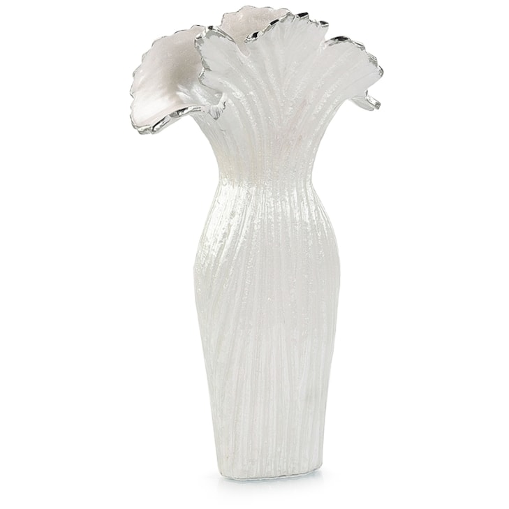 John-Richard Accessories & Botanicals Pearlescent Ripples Vase, Small