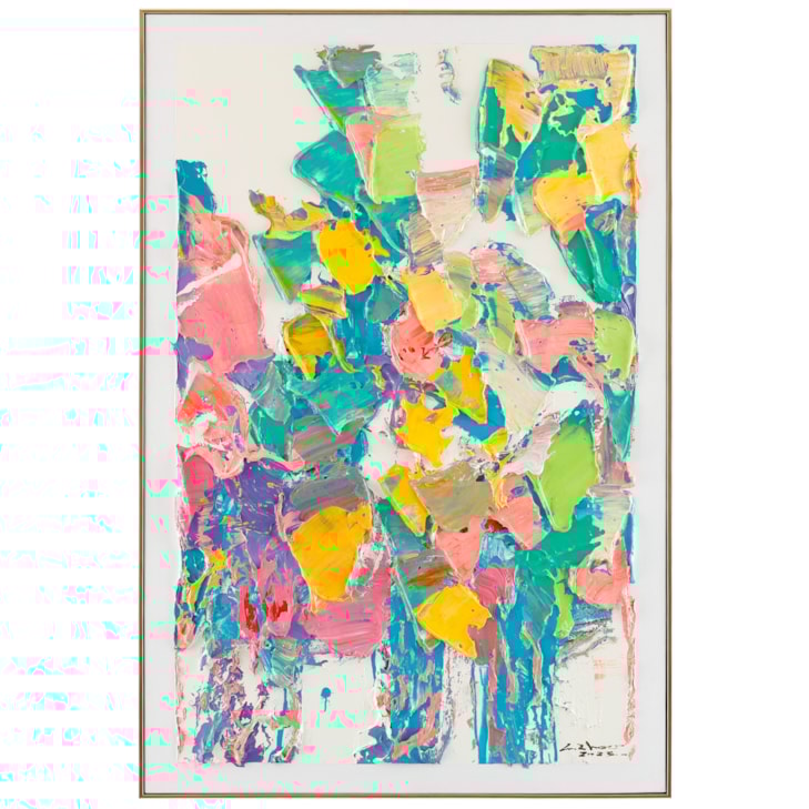 John-Richard Mirrors & Wall Decor LM Zhou's Textural Brushstrokes II