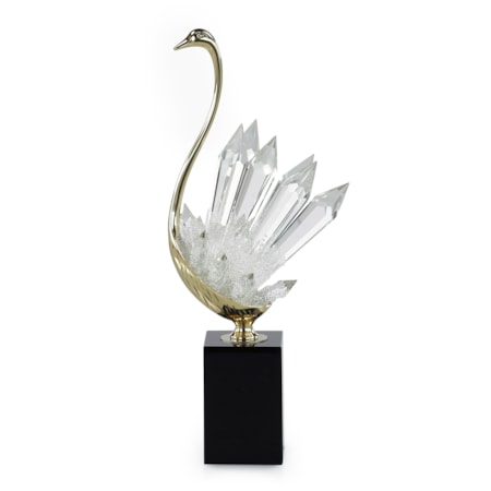 Crystalline Bird Sculpture (L)