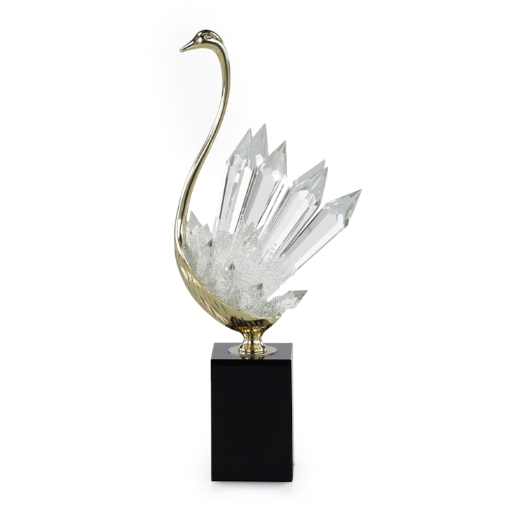 John-Richard Accessories & Botanicals Crystalline Bird Sculpture (L)