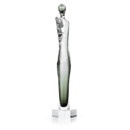 Glass Silhouette Sculpture, Large