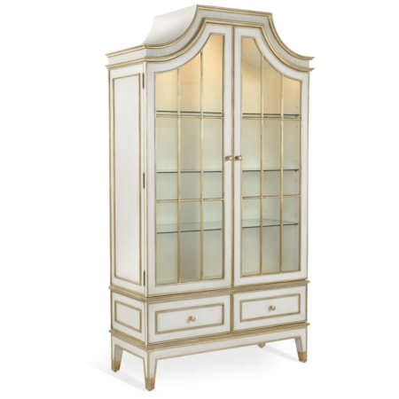 Classic Arched Cabinet w/Dimmable LED Lights