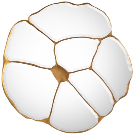Gilded Shards Mirror