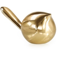 Chickadee Sculpture, Brass