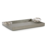 Silver Coil Tray
