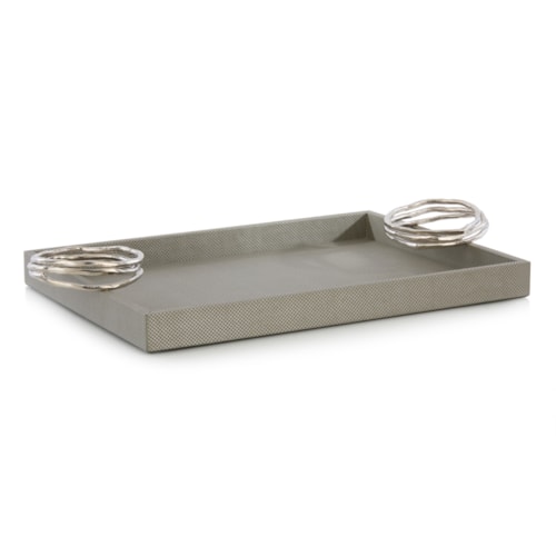 Silver Coil Tray