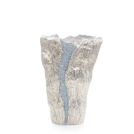 Cascade Vase, Small Nickel