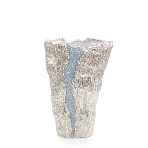 Cascade Vase, Small Nickel