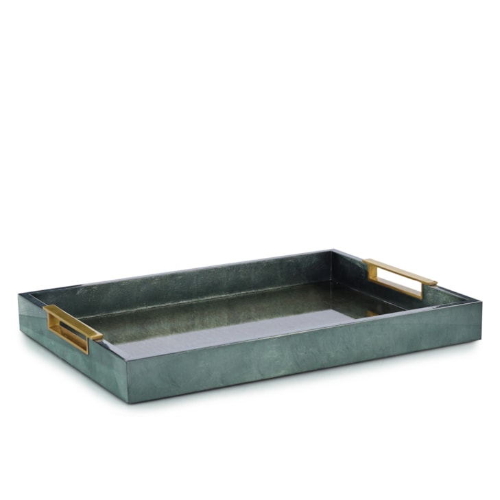 John-Richard Accessories & Botanicals Viper Tray, Green