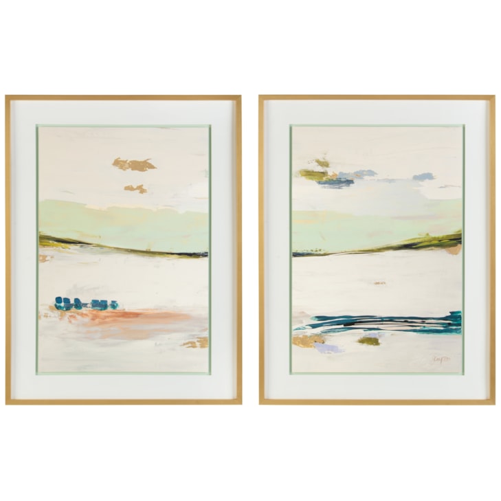 John-Richard Mirrors & Wall Decor Jennifer Poe's Breath of Fresh Air Diptych