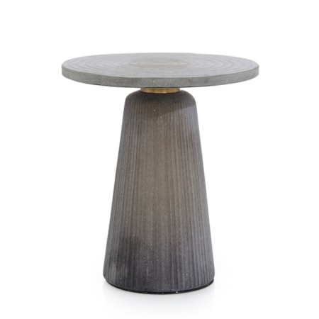 Radiare Pedestal Side Table