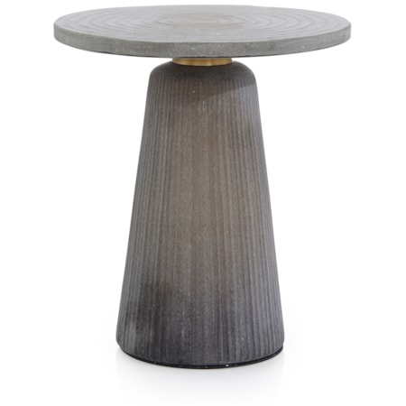 Radiare Pedestal Side Table