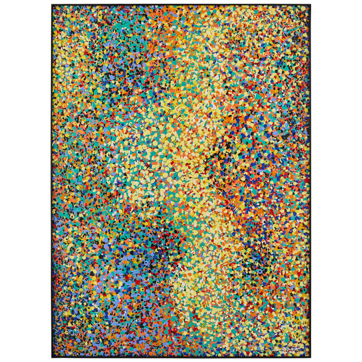 John-Richard Mirrors & Wall Decor LM Zhou's Vibrant Pointillism