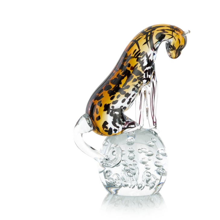John-Richard Accessories & Botanicals Abstract Cheetah Sculpture