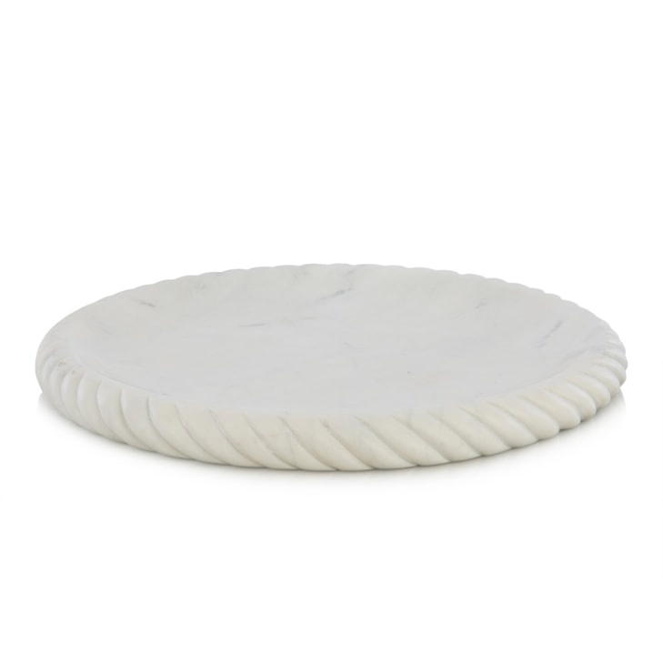 John-Richard Accessories & Botanicals Spiraled Marble Bowl