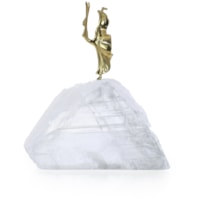 Ethereal Dancer Sculpture on Selenite I