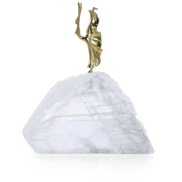 John-Richard Accessories & Botanicals Ethereal Dancer Sculpture on Selenite I