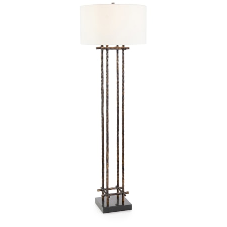 Bronze Poteau Floor Lamp