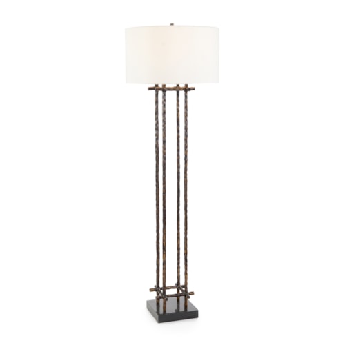 Bronze Poteau Floor Lamp