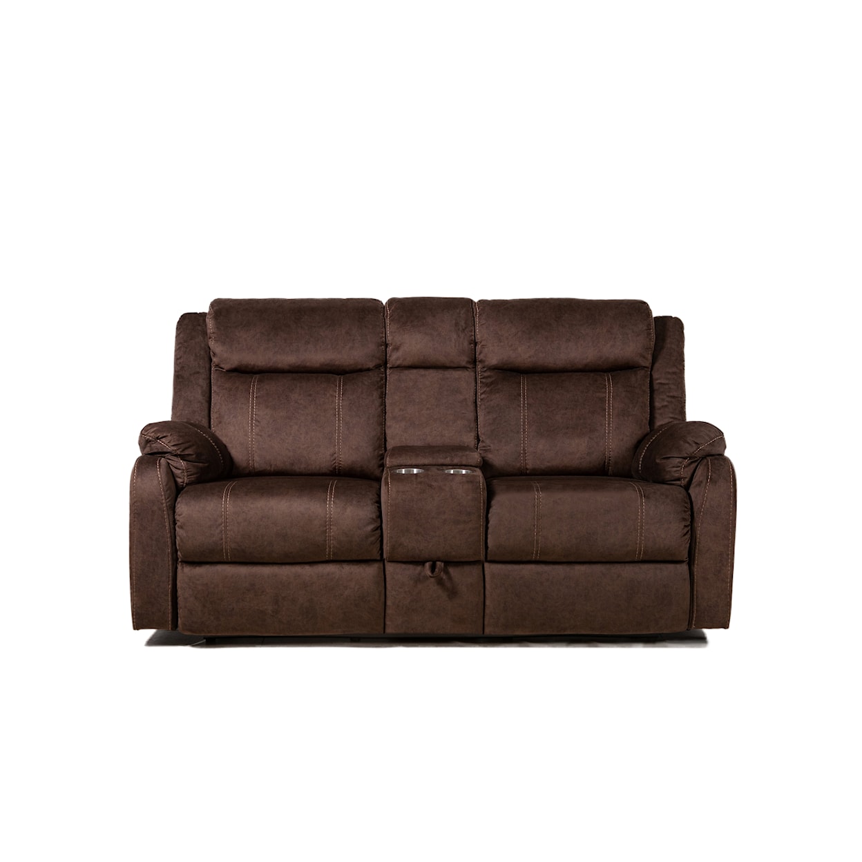 Global Furniture U7303C Console Reclining Loveseat W/Drawer