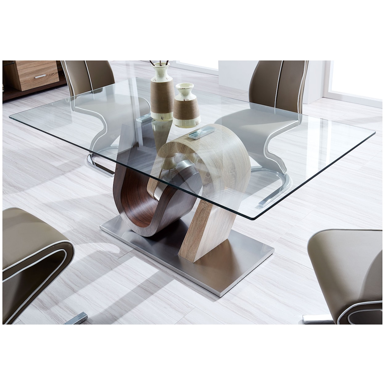 Global Furniture D4126NDT Dining Table