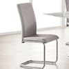 Global Furniture 4957 Grey/Light Grey Dining Chair Set of 2