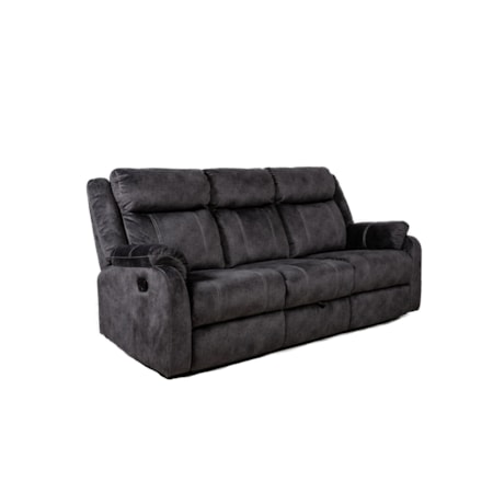 Reclining Sofa W/ Drop Down Table &amp; Drawer