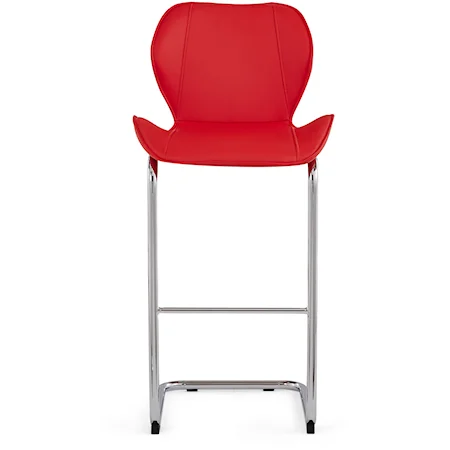 Red Barstool Set of 4