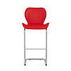 Global Furniture 1446 Red Barstool Set of 2