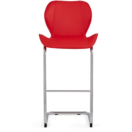 Red Barstool Set of 4