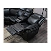 Global Furniture UM02 Black Sectional Sofa