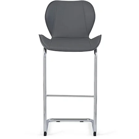 Grey Barstool Set of 2