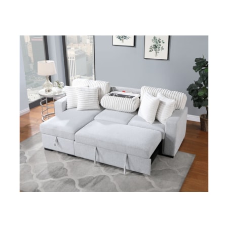 Reversible Chaise with Storage