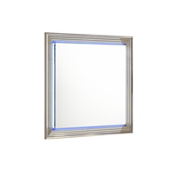 Glam Mirror with LED Lighting