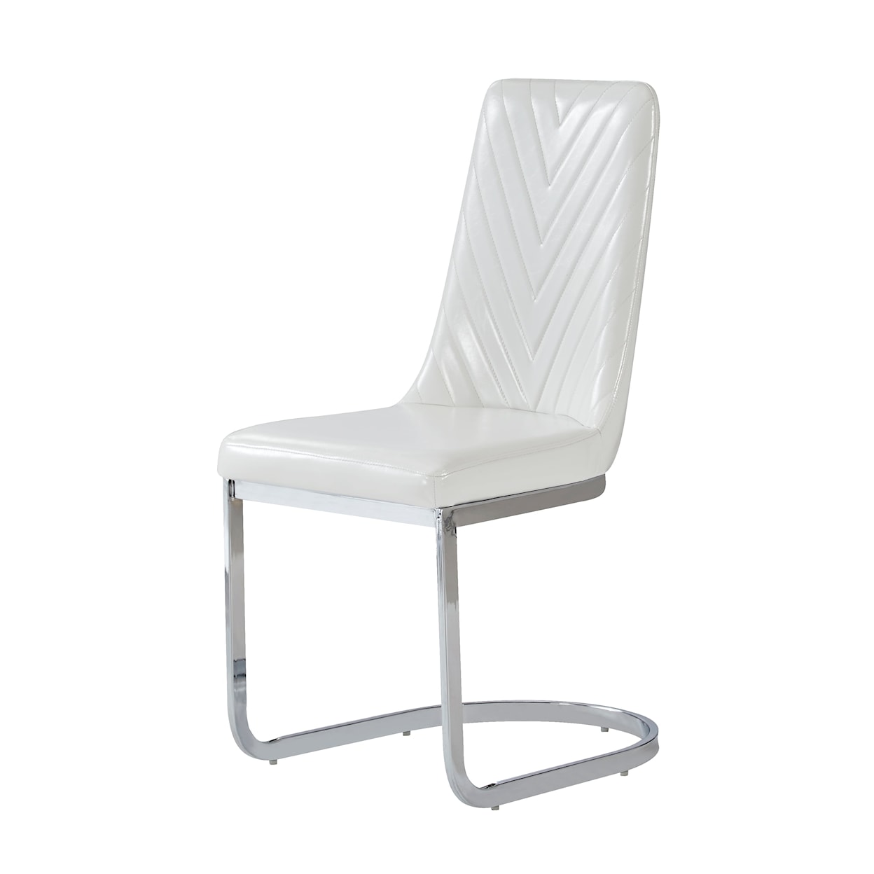 Global Furniture 1067 Global Furniture USA White Dining Chair