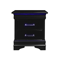 Transitional Nightstand